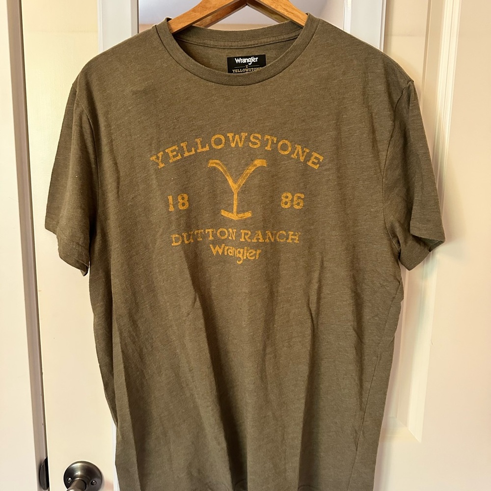 2 for 1: Wrangler Green T and Racoon T